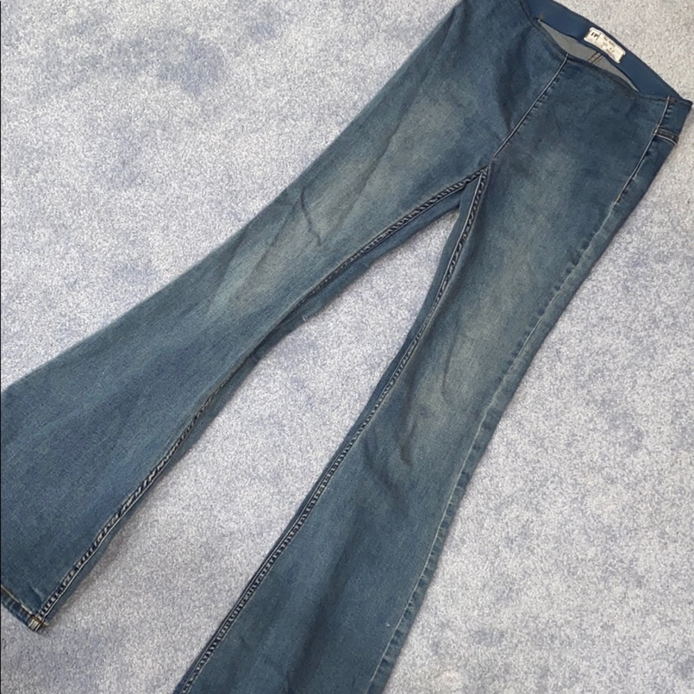 Free People super flare jeans